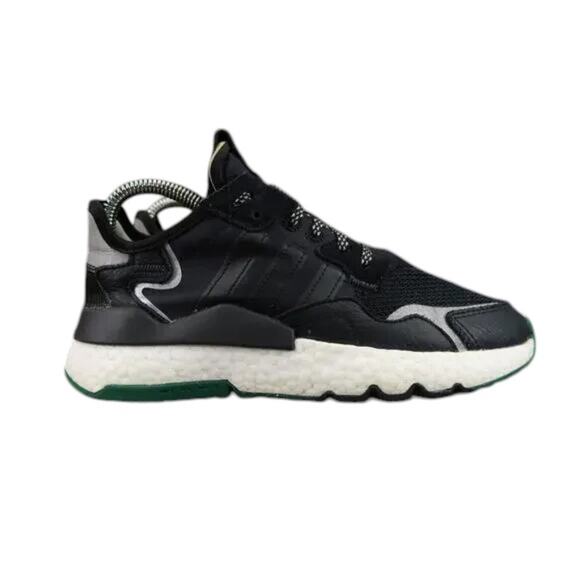 Adidas Shoes Womens 5.5 Sneakers Athletic Nite Jogger 3M Core Black Run Trainers - Picture 1 of 15